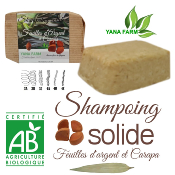 Shampooing solide feuille d'argent carapa maripa Bio
