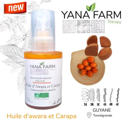 L'huile de Awara et Carapa Bio