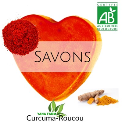 Savon Curcuma et Roucou