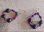 Boucle d'oreille Femme anneau Amérindien
