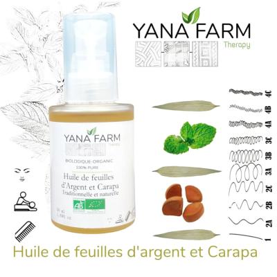 Huile feuille d'argent Carapa Bio